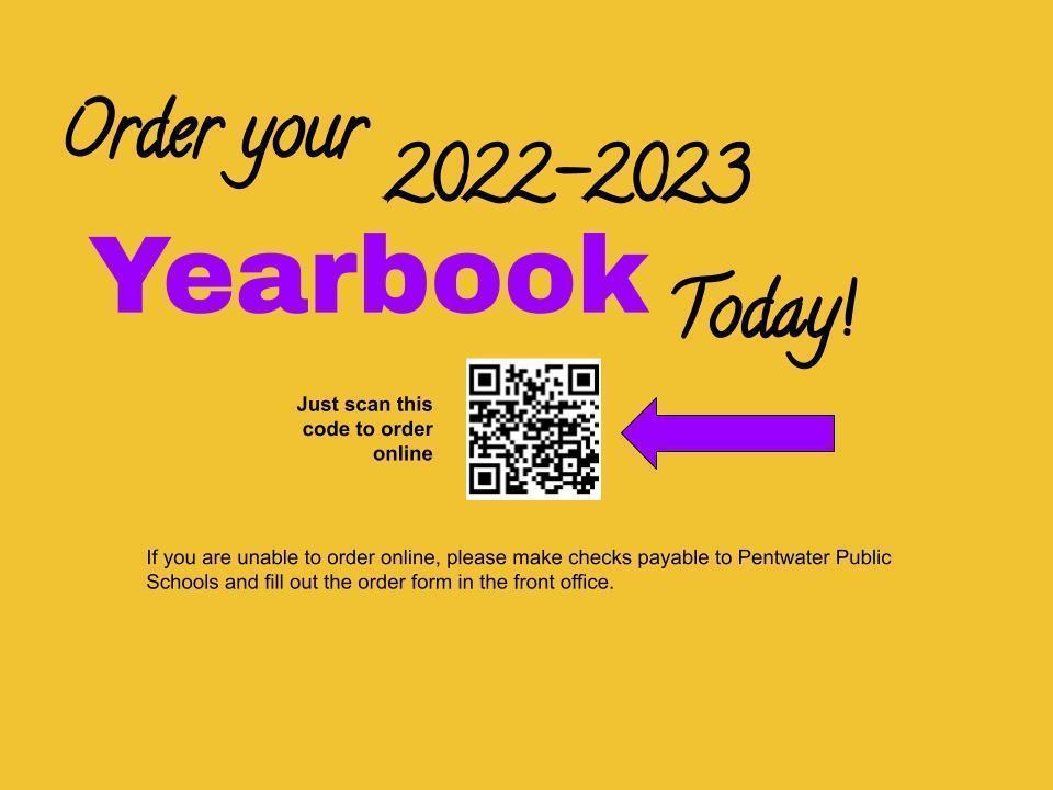 2022/2023 Yearbook Flyer
