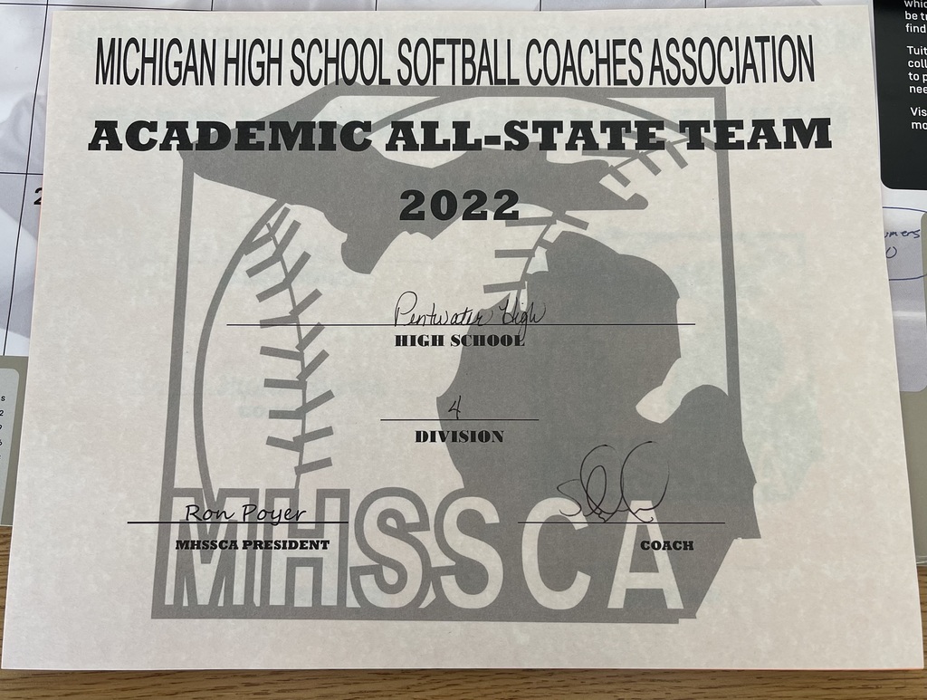 Softball Academic All State - Team 2022