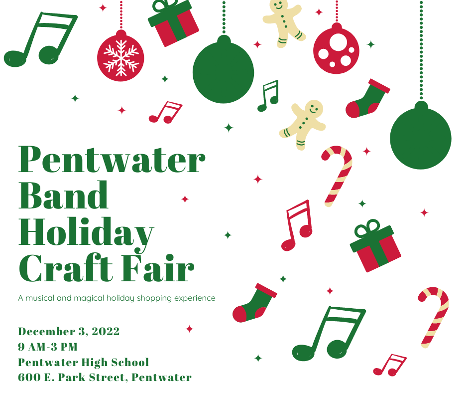 Pentwater Band Holiday Craft Fair Flyer