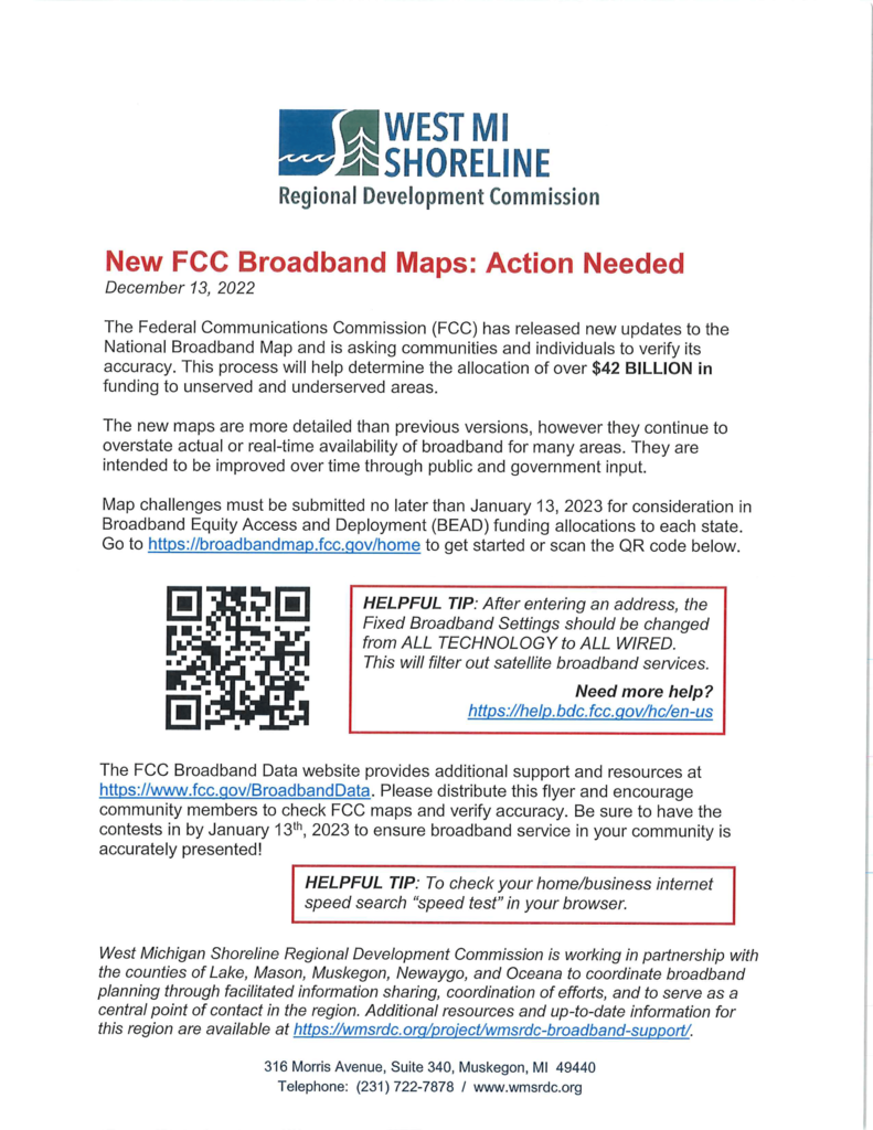 New FCC Broadband Maps 